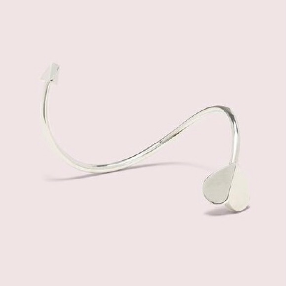 NWT ♠️Kate Spade♠️ Heritage Metal Spade Flex Cuff Bracelet - Picture 5 of 7